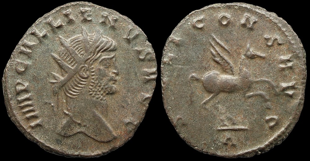 Sol, pégase à droite monnaies antiques romaines imperiales et republicaines sol pegase a droite