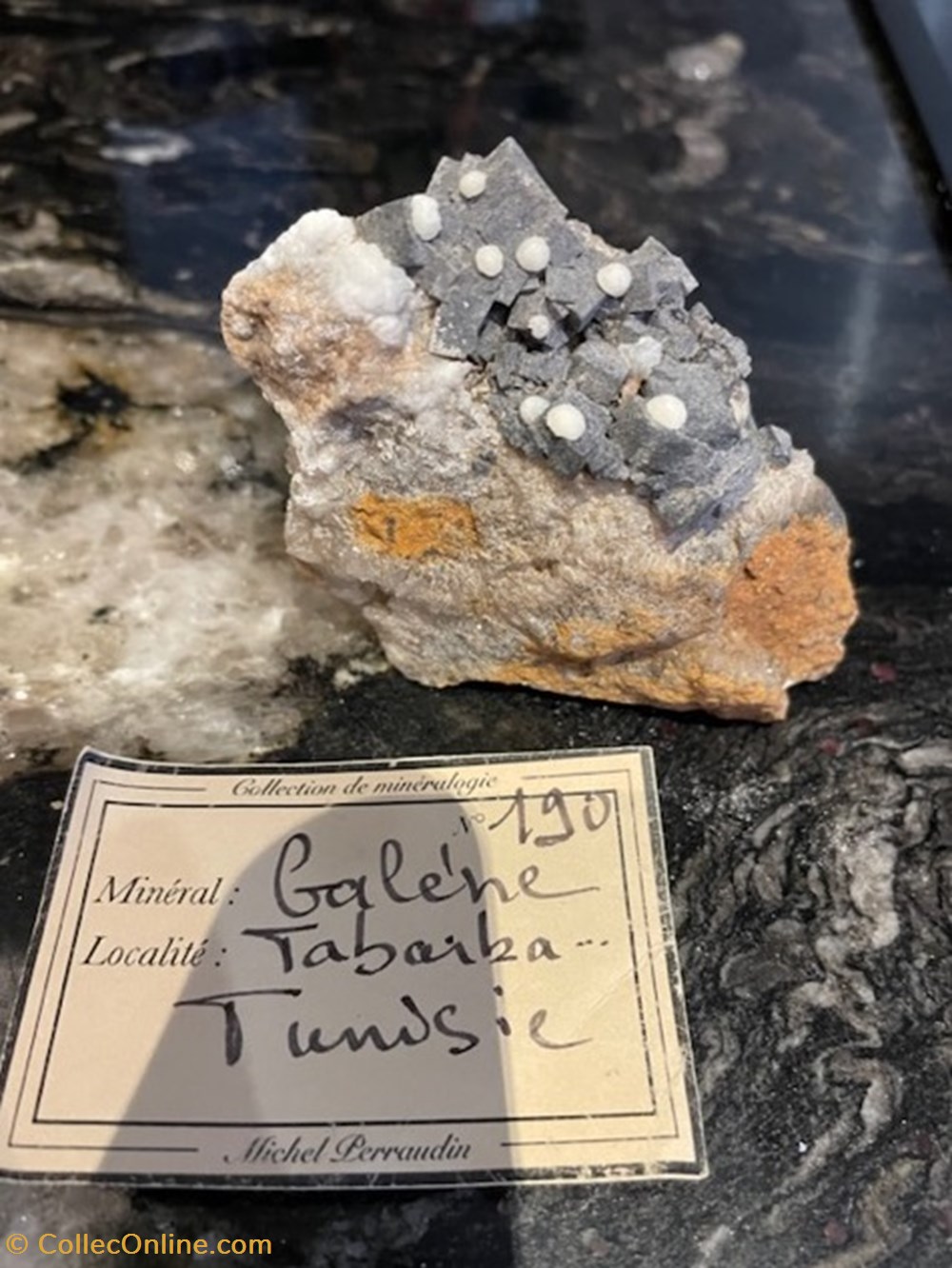 Galène mineraux meteorites galene