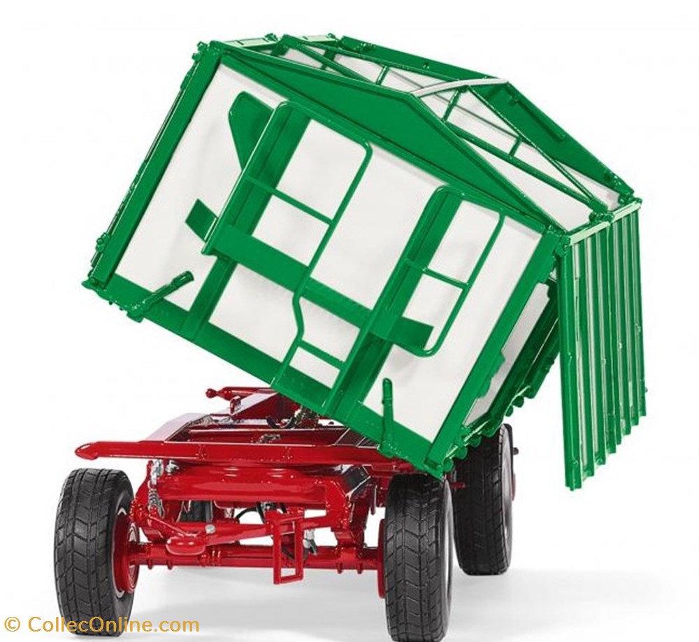 modeles reduits vehicules agricoles wiking 7866 remorque kroger agroliner hkd 302