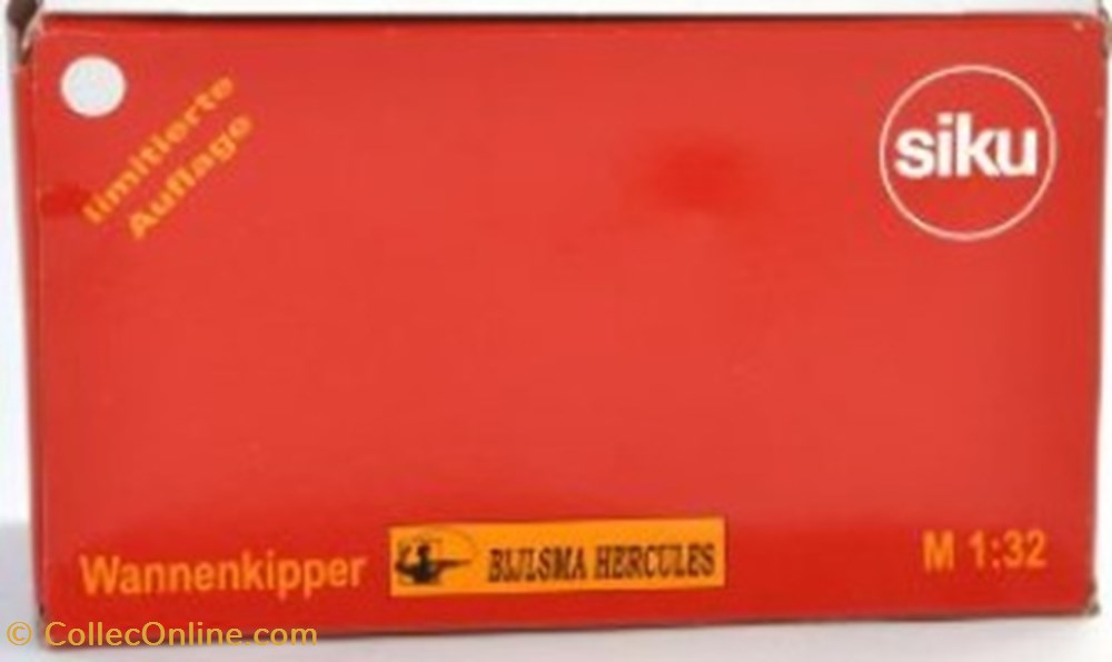 Siku WT042 - Remorque Bijlsma Hercules 1500 - NON modeles reduits vehicules agricoles siku wt042 remorque bijlsma hercules 1500 non