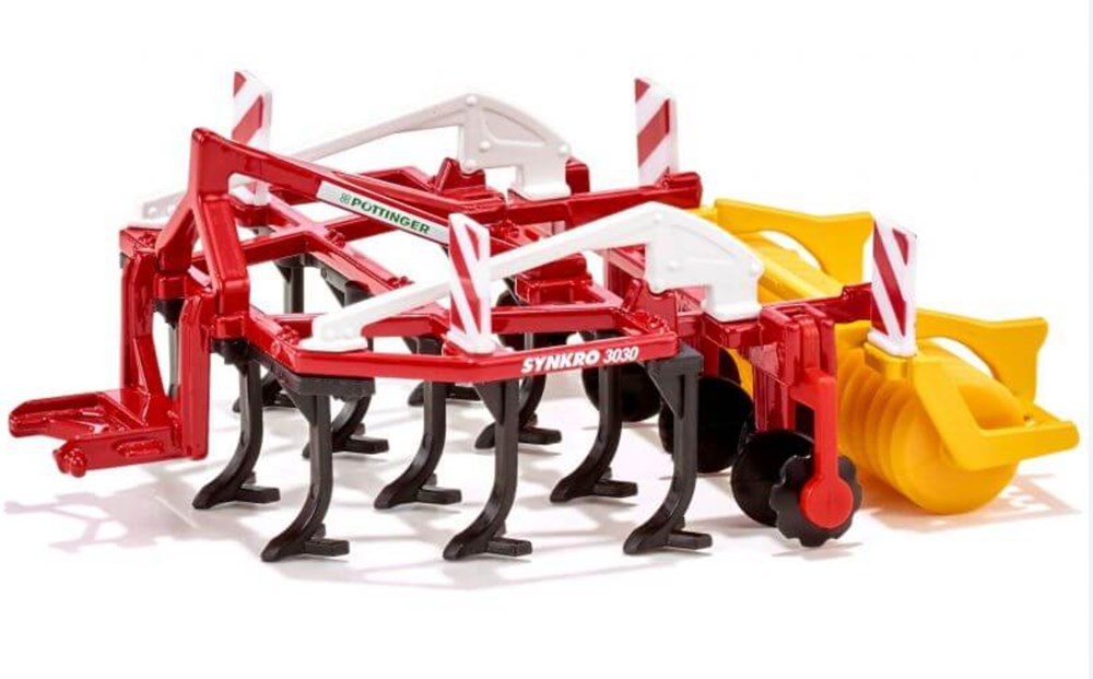 modeles reduits vehicules agricoles siku 2067 dechaumeur a dents pottinger synkro 3030 oui x