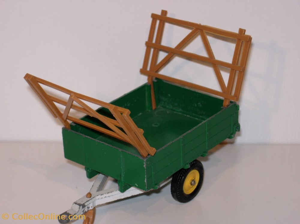 Britains 09565A - 1/32 - Remorque simple essieu modeles reduits vehicules agricoles britains 09565a 1 32 remorque simple essieu