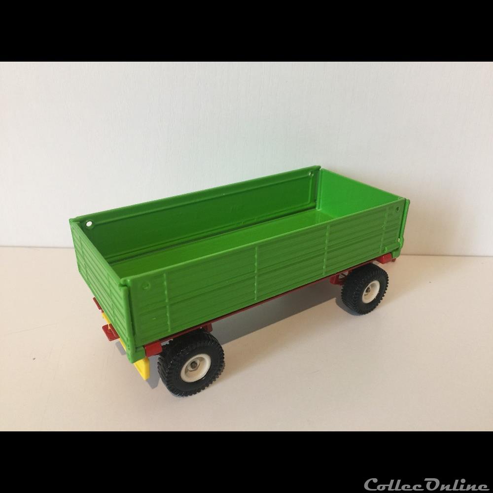 Siku 2551A - Remorque 2 essieux sans marque - X 3 modeles reduits vehicules agricoles autre siku 2551a remorque 2 essieux sans marque x