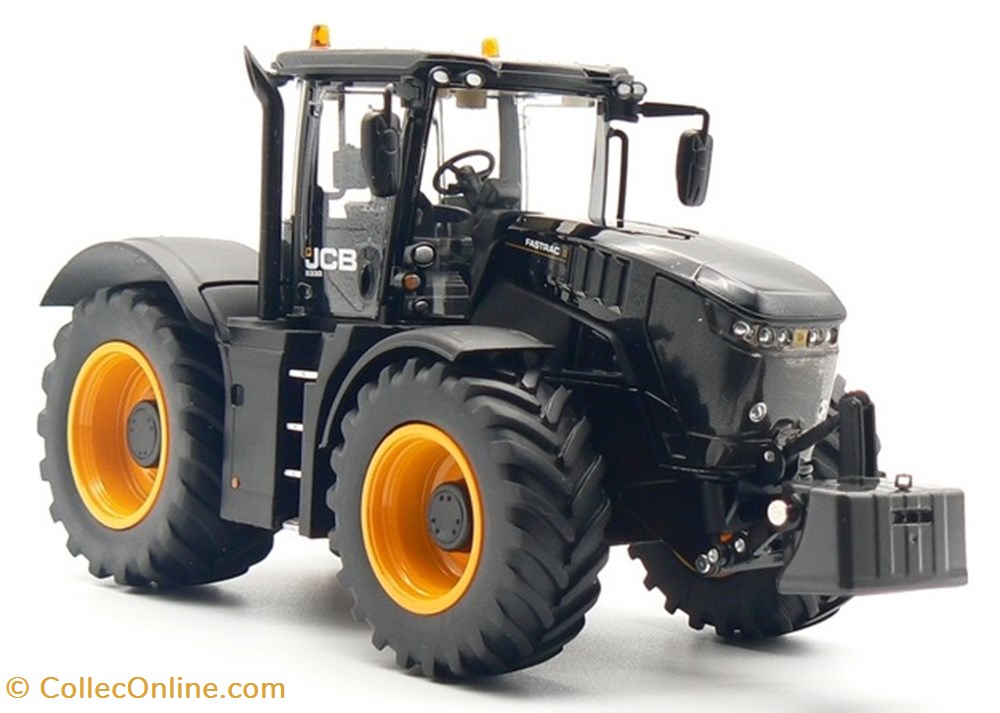 modeles reduits vehicules agricoles wiking 7430 tracteur jcb 8330 black brillant