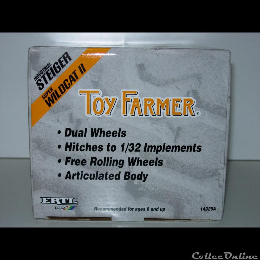 modeles reduits vehicules agricoles ertl 14329a steiger industrial super wildcat ii oui