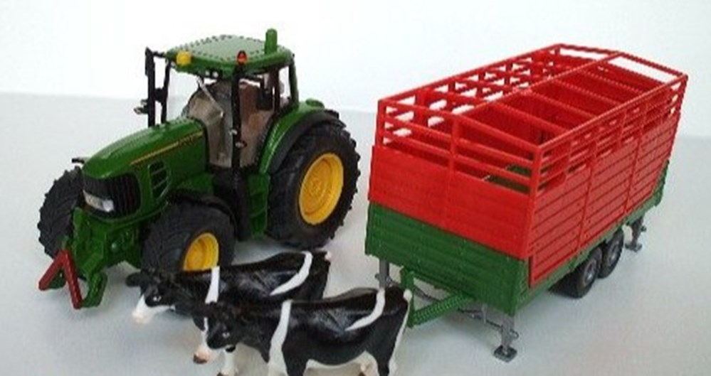 Siku 3864 - Set John Deere JD 7530 + bétaillère modeles reduits vehicules agricoles siku 3864 set john deere jd 7530 betaillere
