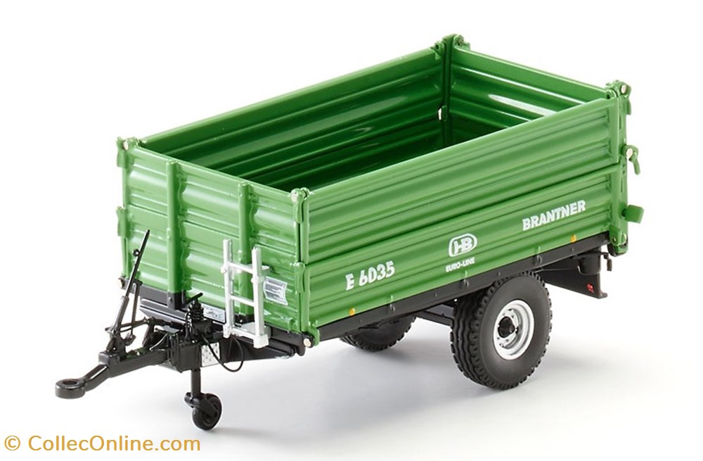Wiking 7348 - Remorque Brantner E 6035 modeles reduits vehicules agricoles wiking 7348 remorque brantner e 6035