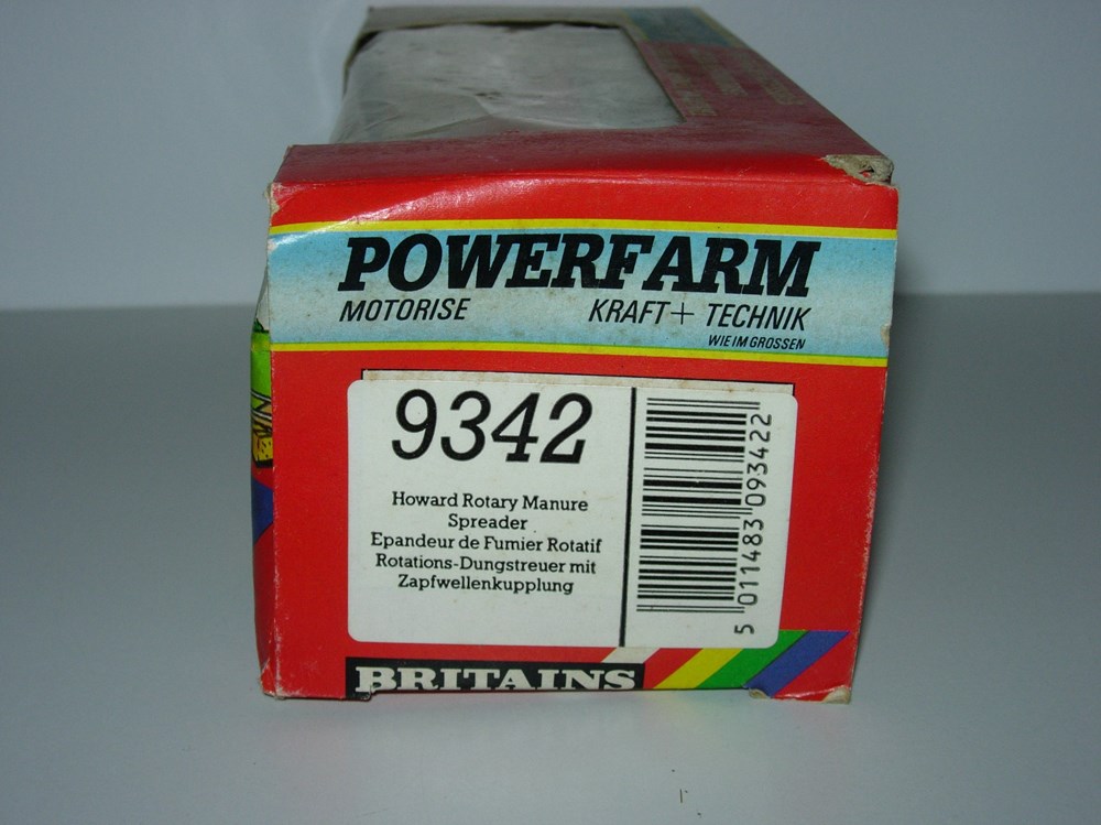 modeles reduits vehicules agricoles britains 09342a epandeur a fumier ok
