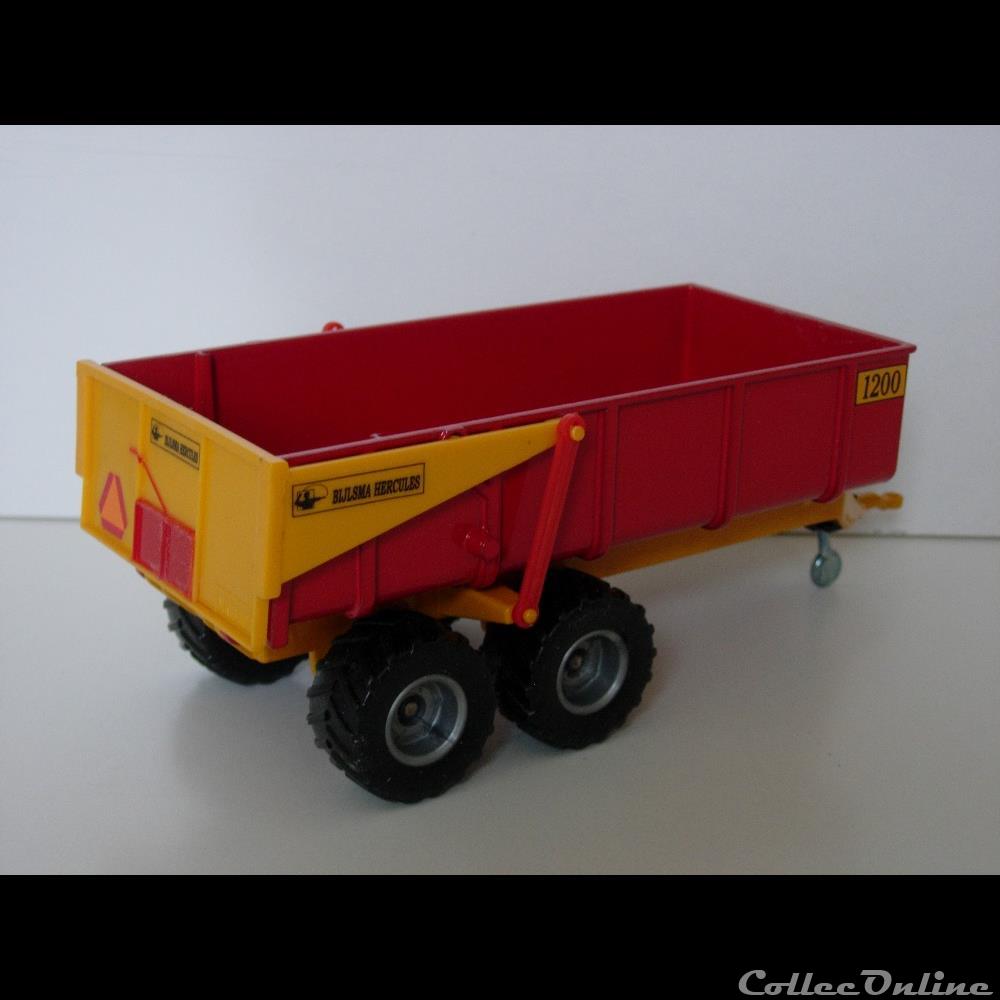 Siku WT041 - Remorque Bijlsma Hercules 1200 - OUI - X 3 modeles reduits vehicules agricoles siku wt041 remorque bijlsma hercules 1200 oui x