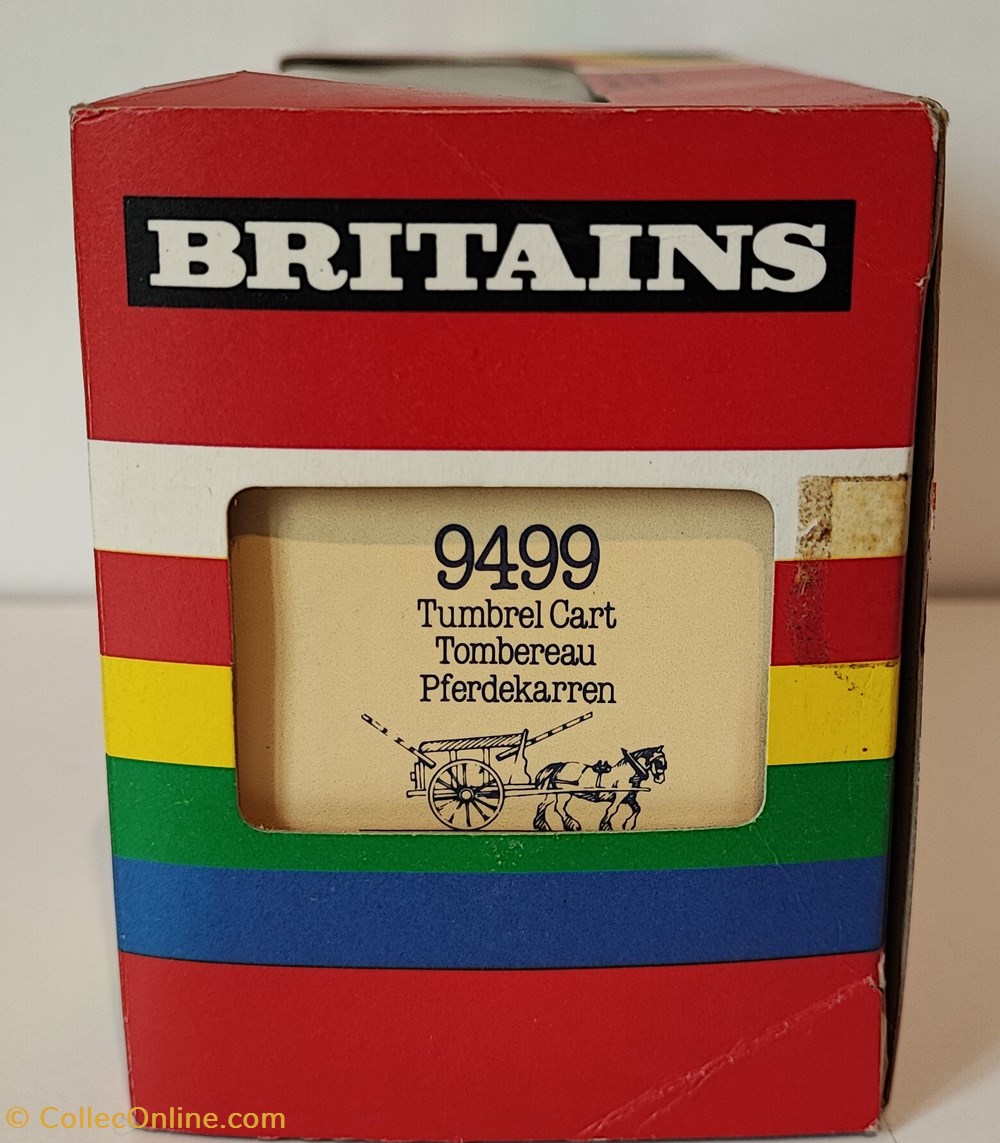 modeles reduits vehicules agricoles britains 09499 tombereau a cheval ok