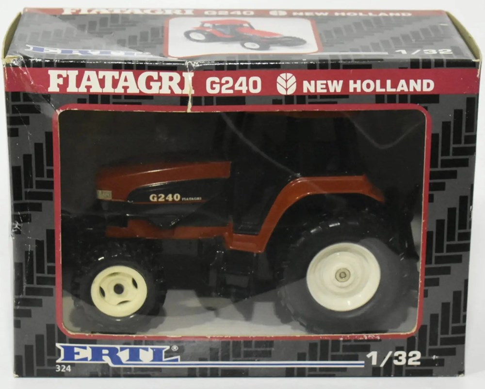 09/2024 - Ertl 324 - Tracteur Fiatagri G240 - X modeles reduits vehicules agricoles 09 2024 ertl 324 tracteur fiatagri g240 x