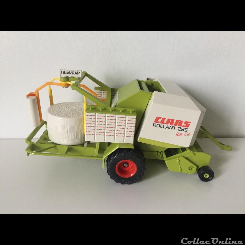 Siku 2453 - Presse enrubaneuse Claas Rollant 255 Roto Cut - X 4 modeles reduits vehicules agricoles siku 2453 presse enrubaneuse claas rollant 255 roto cut x