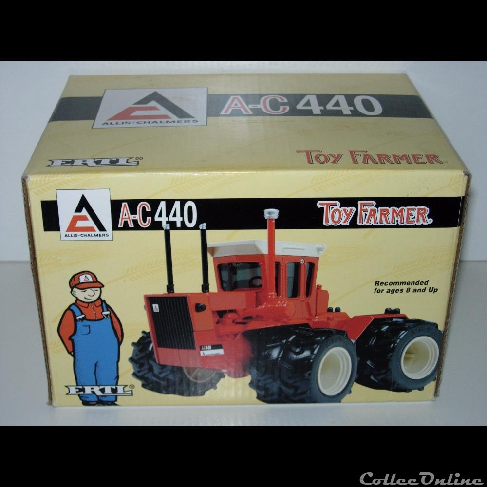 Ertl 2017 - Allis Chalmers A-C 440 - OUI 3 modeles reduits vehicules agricoles ertl 2017 allis chalmers a c 440 oui