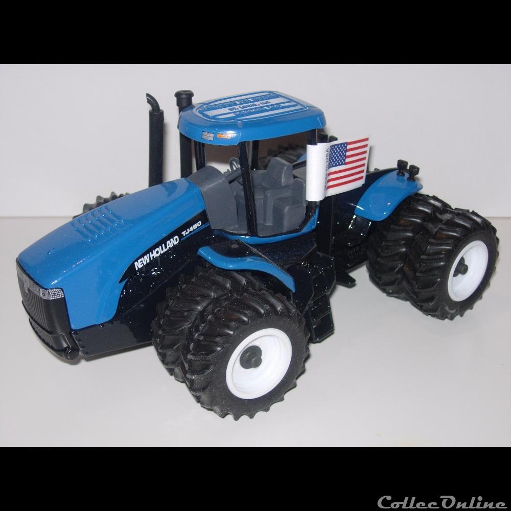 Ertl JLE467 - New Holland NH TJ 450 - OUI 2 modele reduit vehicule agricole ertl jle467 new holland nh tj 450 oui
