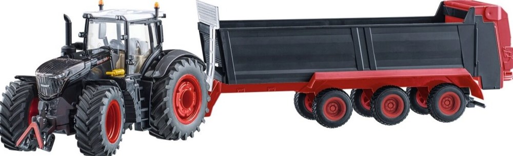 Siku 8520 - Set tracteur Fendt 1046 Vario + épandeur Blackline SonderEdition modeles reduits vehicules agricoles siku 8520 set tracteur fendt 1046 vario epandeur blackline sonderedition