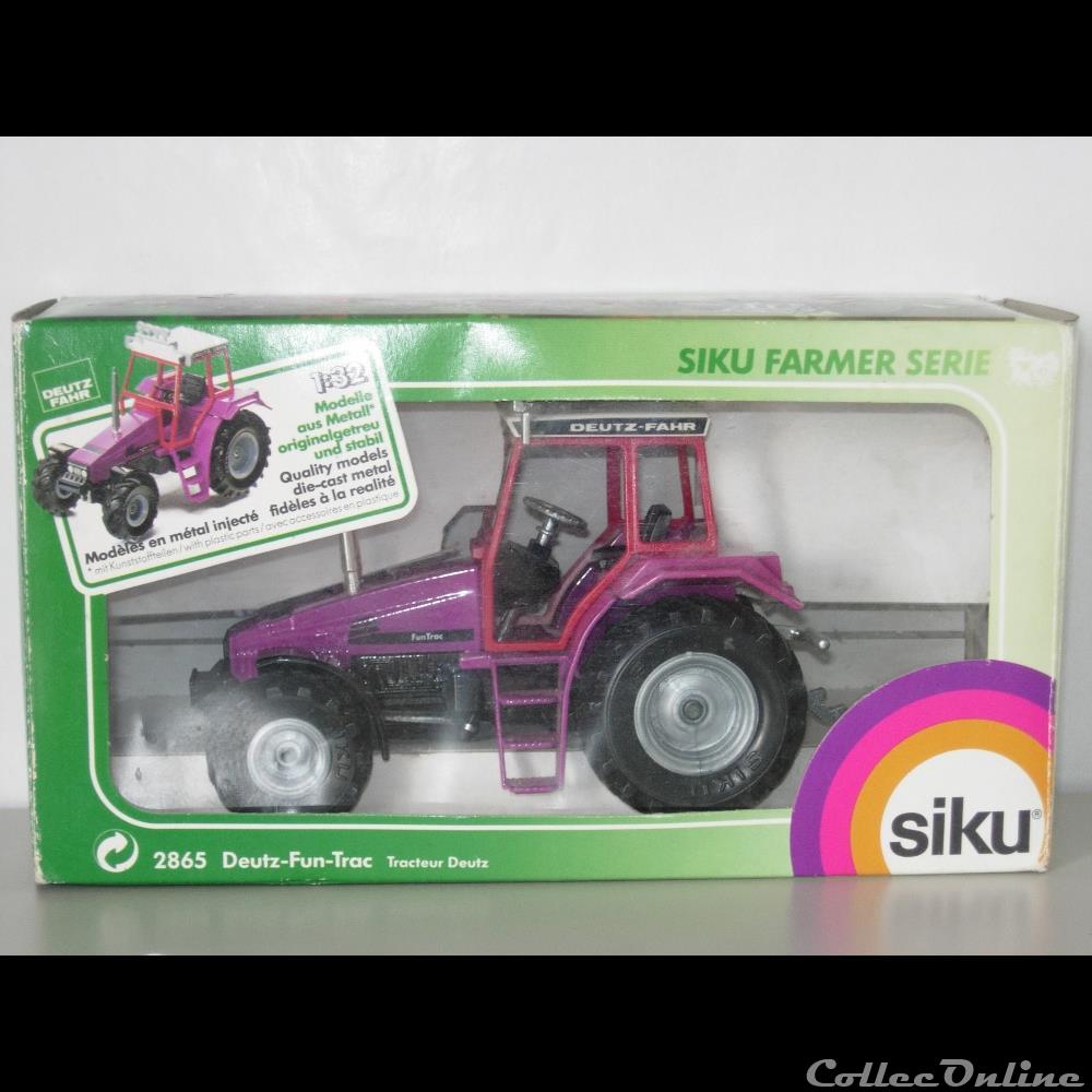 modeles reduits vehicules agricoles siku 2865 tracteur deutz fahr fun trac x