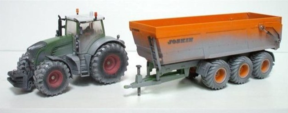 Siku 8506 - Set tracteur Fendt 936 Vario + remorque Joskin Autodrom modeles reduits vehicules agricoles siku 8506 set tracteur fendt 936 vario remorque joskin autodrom