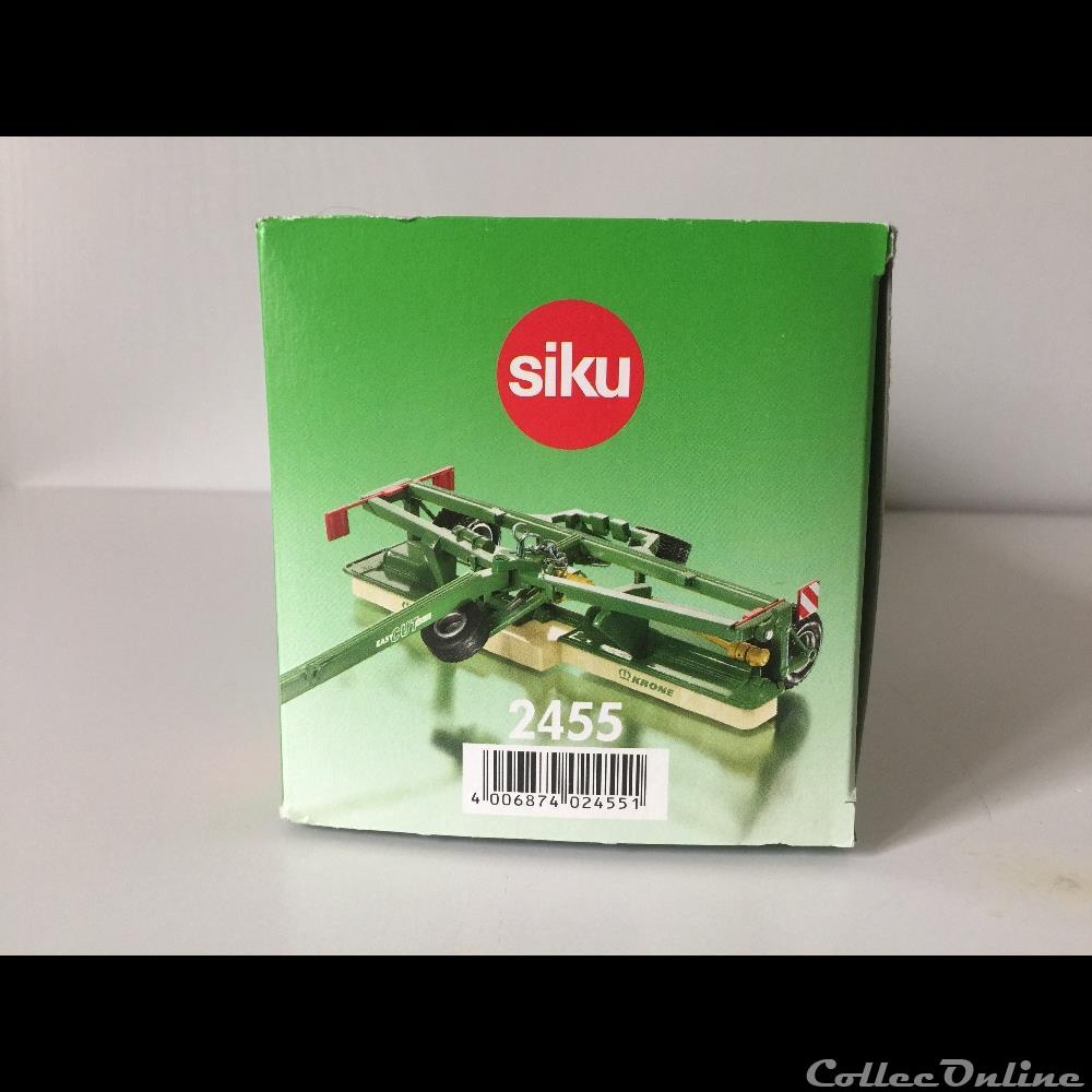 Siku 2455 - Faucheuse Krone Easy Cut 6210 CV - X 5 modeles reduits vehicules agricoles siku 2455 faucheuse krone easy cut 6210 cv x