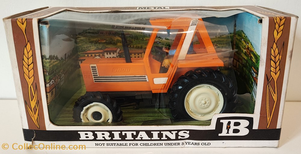 Britains 09528C - 1/32 - Fiat 880 DT - Ok modeles reduits vehicules agricoles mercedes britains 09528c 1 32 fiat 880 dt ok