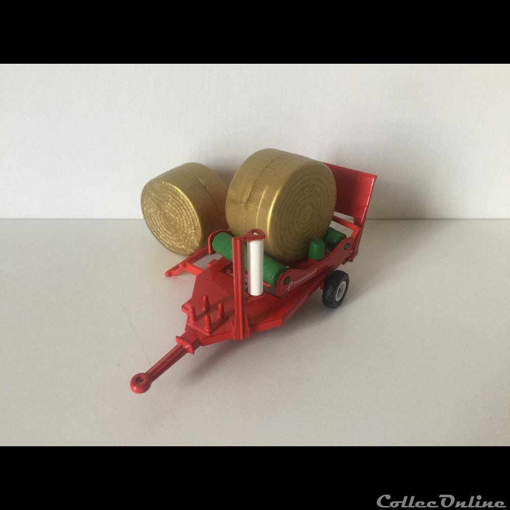 Siku 2266 - Enrubaneuse à bottes rondes Kverneland - X 2 modeles reduits vehicules agricoles siku 2266 enrubaneuse a bottes rondes kverneland x