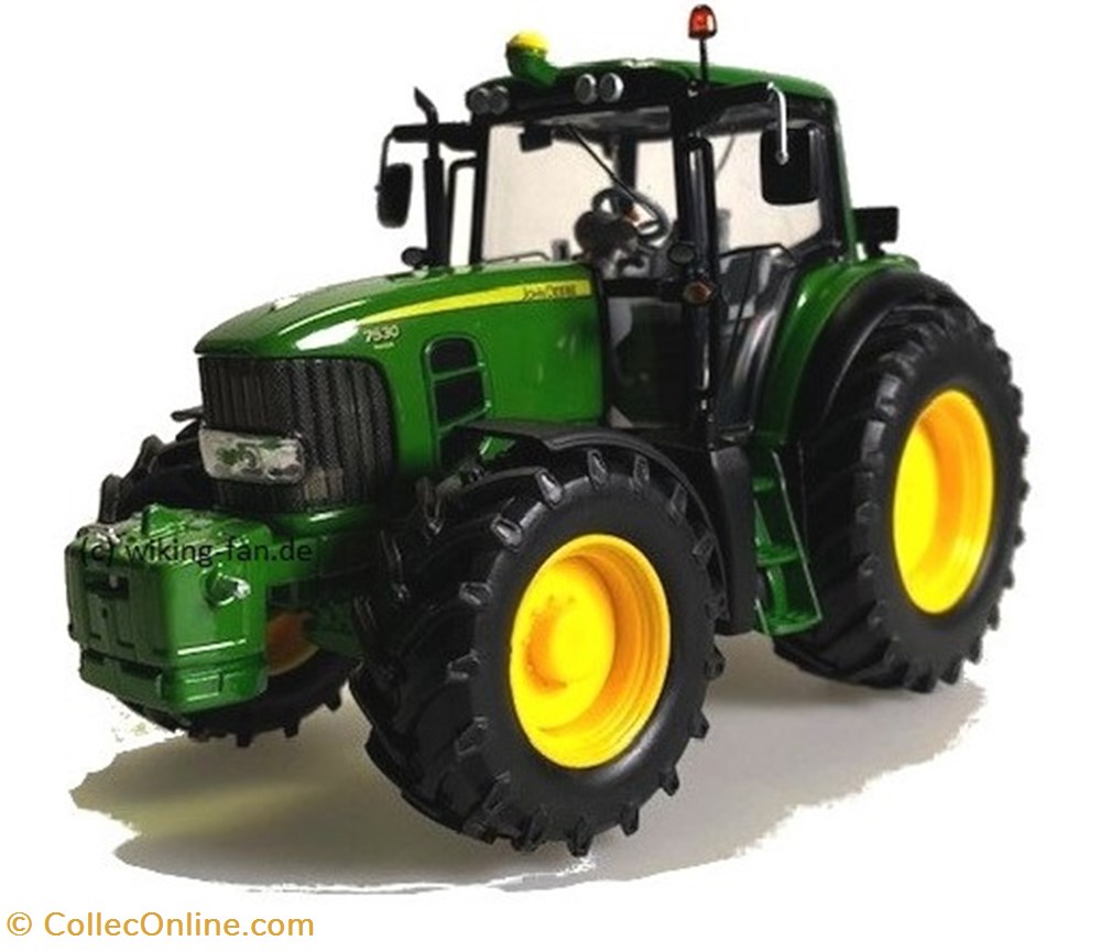 modeles reduits vehicules agricoles wiking 7443 tracteur john deere jd 7530 premium ltd ed