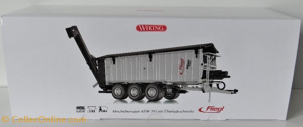 modeles reduits vehicules agricoles wiking 7317 fliegl gigant asw 391 oui x