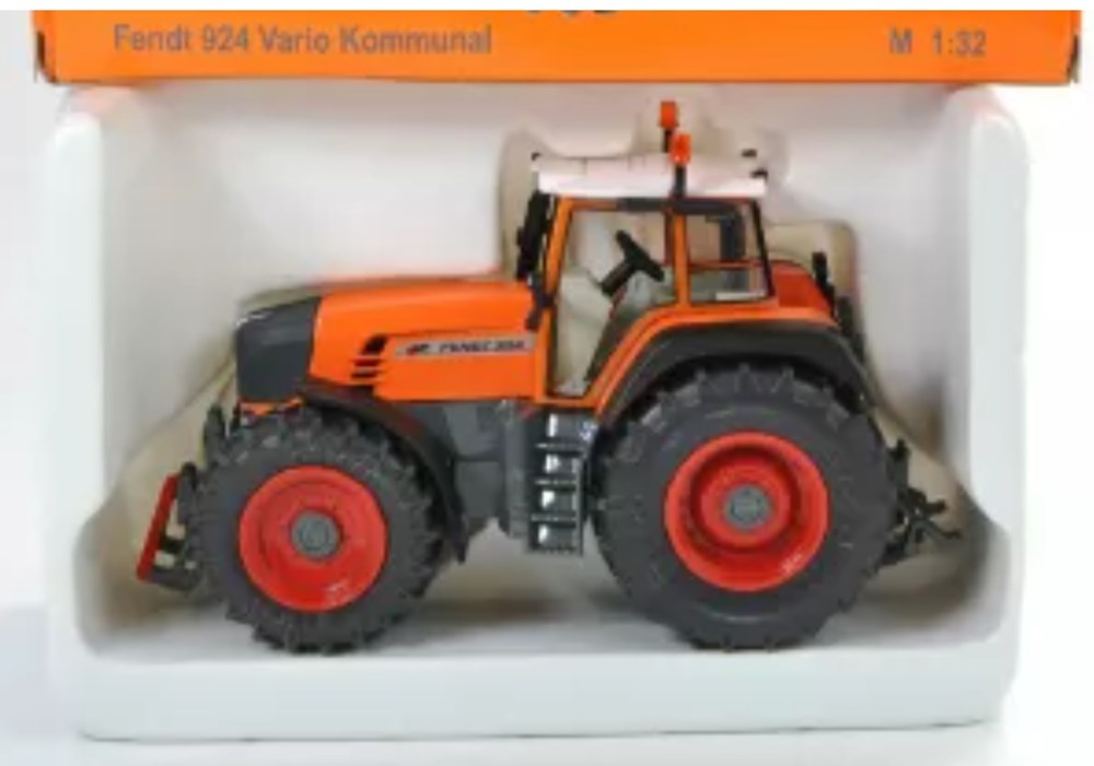 modeles reduits vehicules agricoles siku wt005 tracteur fendt 924 vario kommunal non