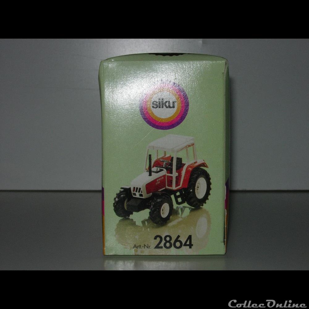 Siku 2864A - Tracteur Steyr 9094 Pro Cab - X 5 modeles reduits vehicules agricoles siku 2864a tracteur steyr 9094 pro cab x