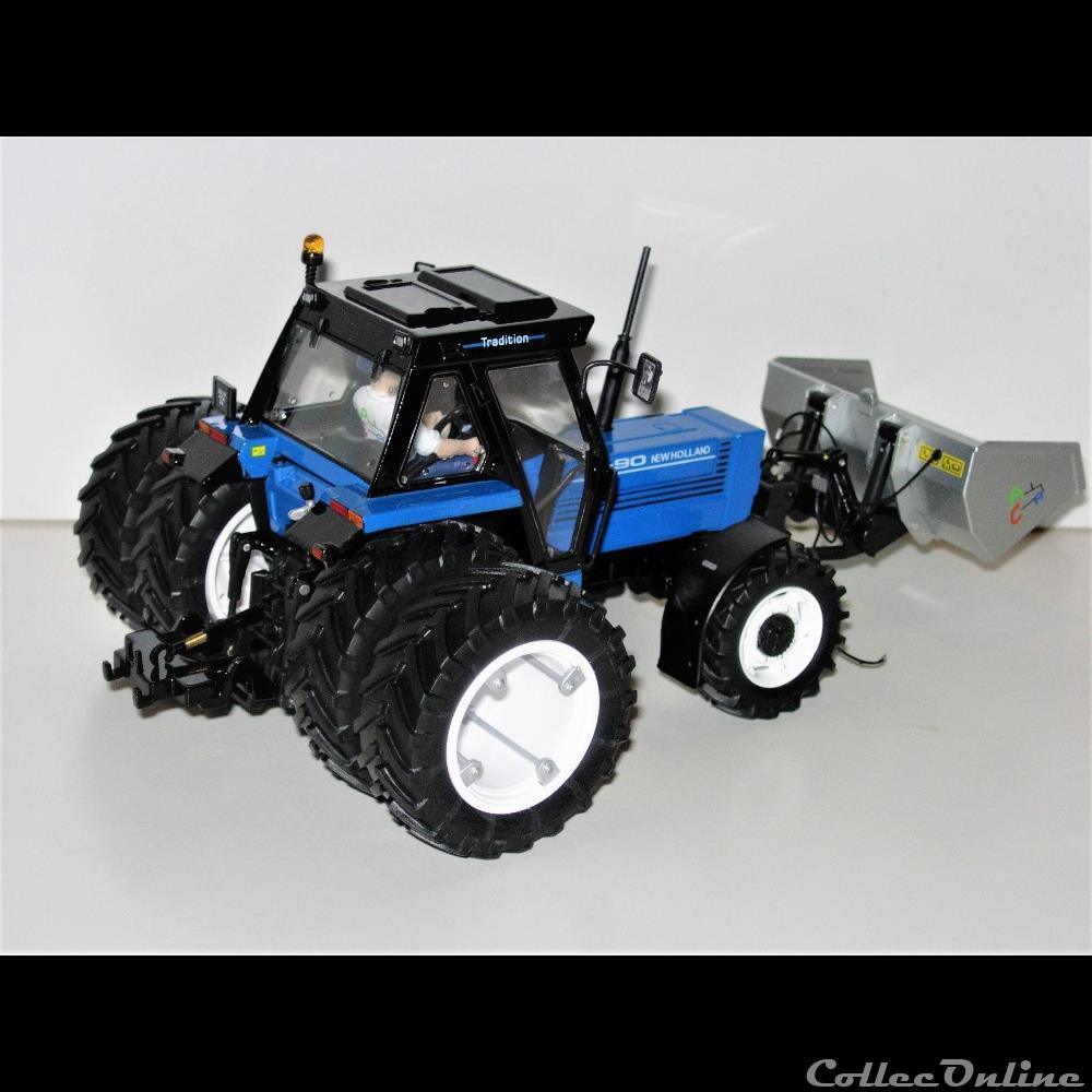 Rep ACA010 - New Holland 110-90 - OUI 3 modele reduit vehicule agricole rep aca010 new holland 110 90 oui