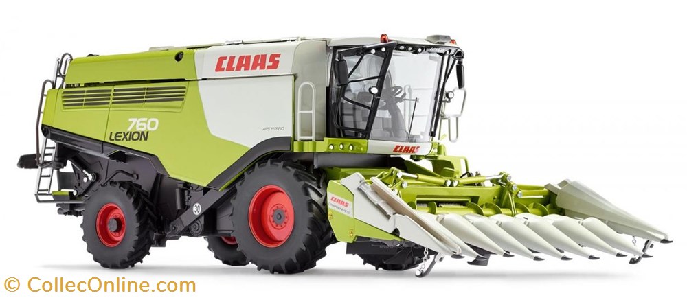 modeles reduits vehicules agricoles wiking 7340 moissonneuse claas lexion 760