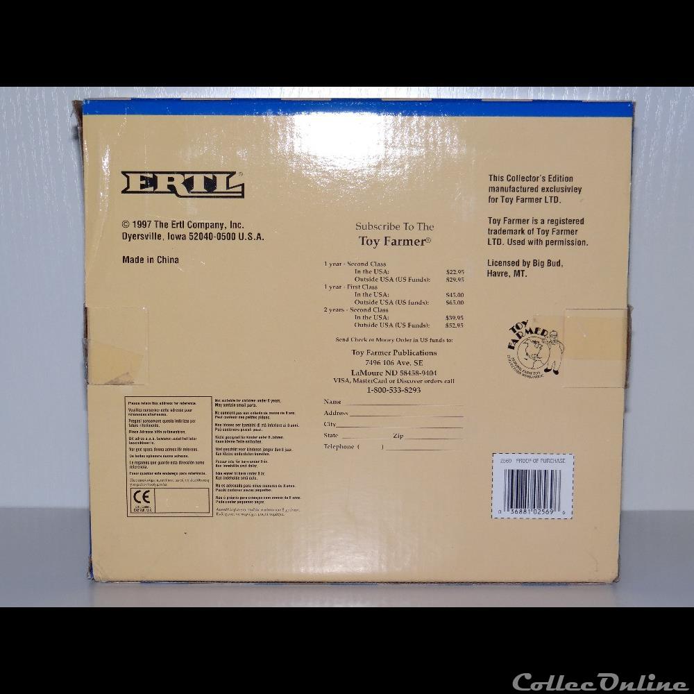 Ertl 2569DA - Big Bud 440 - OUI 5 modeles reduits vehicules agricoles ertl 2569da big bud 440 oui