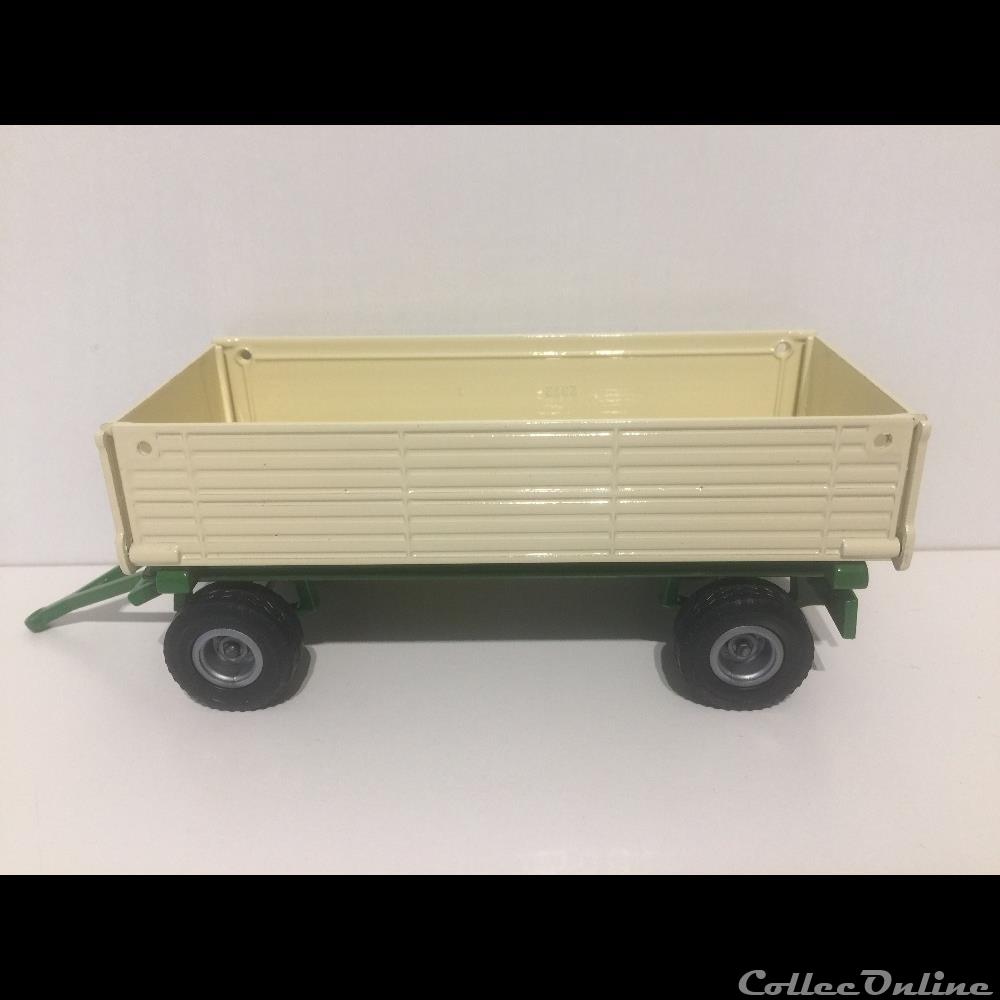 Siku 2551D - Remorque 2 essieux - X sans boîte 3 modeles reduits vehicules agricoles autre siku 2551d remorque 2 essieux x sans boite