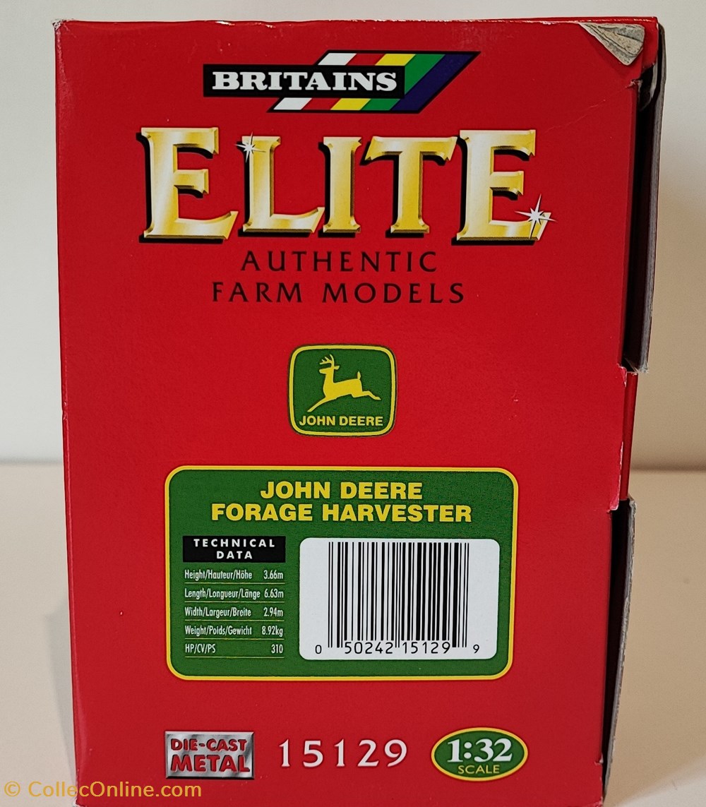 Britains 15129 - 1/32 - John Deere 6650 - Ok modeles reduits vehicules agricoles britains 15129 1 32 john deere 6650 ok