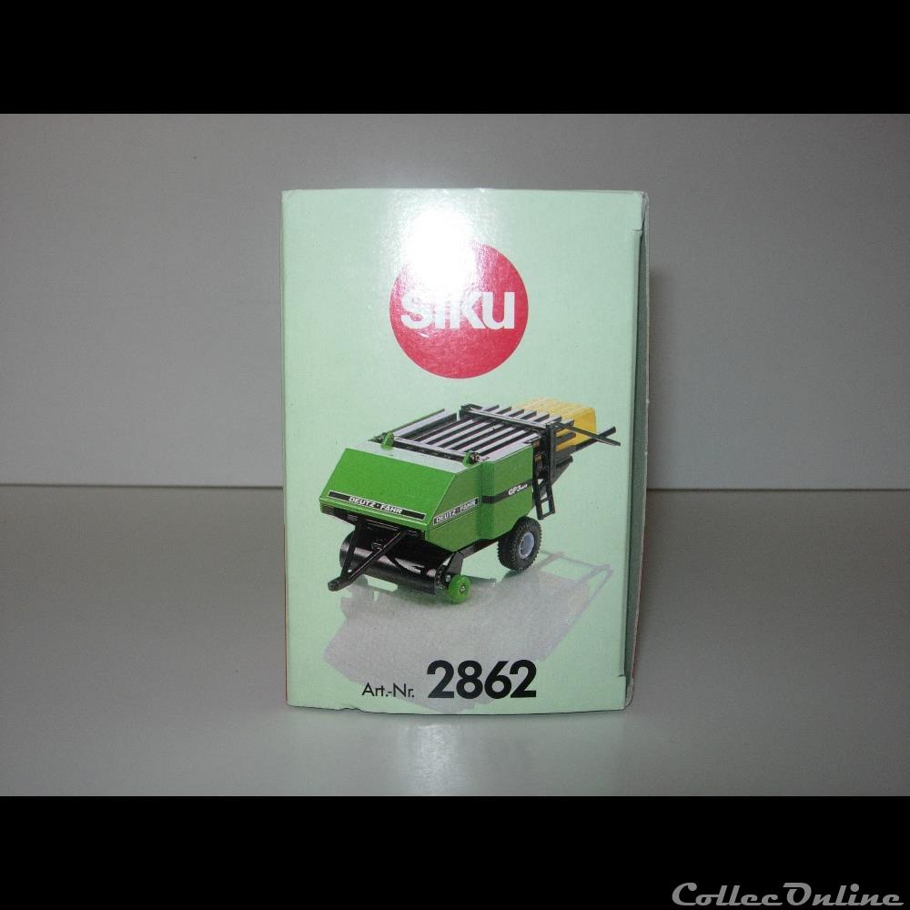 Siku 2862 - Presse Deutz-Fahr GP 3.612 - OUI - X 5 modeles reduits vehicules agricoles siku 2862 presse deutz fahr gp 3 612 oui x
