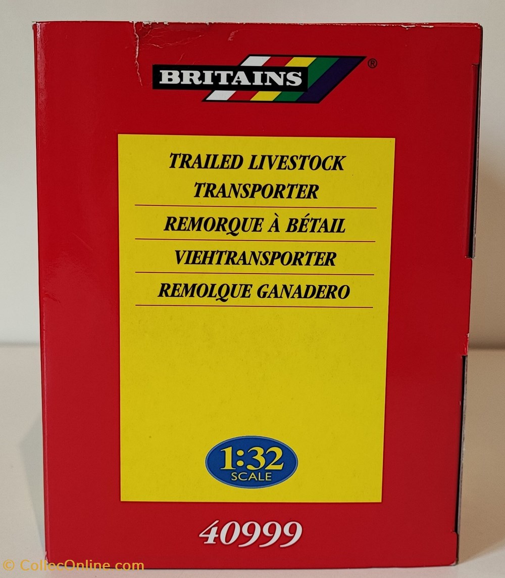 Britains 40999 - 1/32 - Remorque bétaillère - Ok modeles reduits vehicules agricoles britains 40999 1 32 remorque betaillere ok