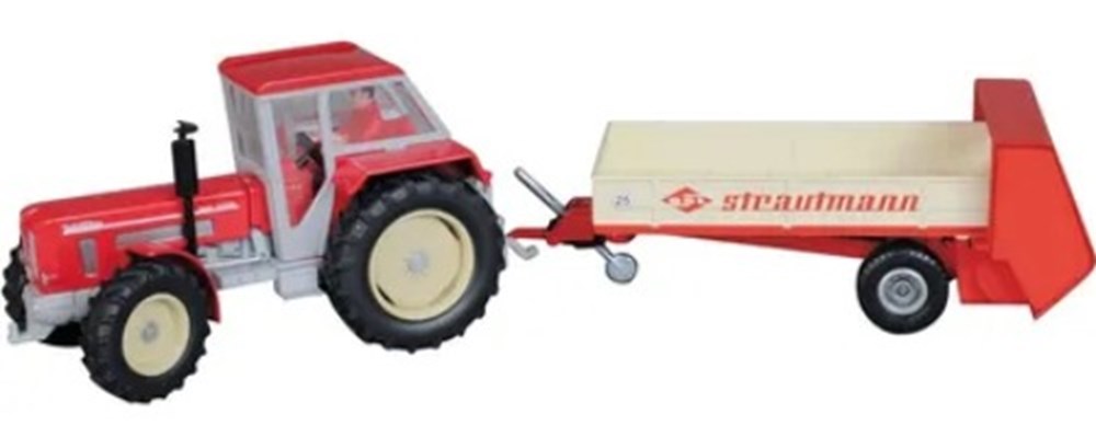 Siku 7504 - Set Schluter Super 1250VL + épandeur Strautmann - X modeles reduits vehicules agricoles siku 7504 set schluter super 1250vl epandeur strautmann x