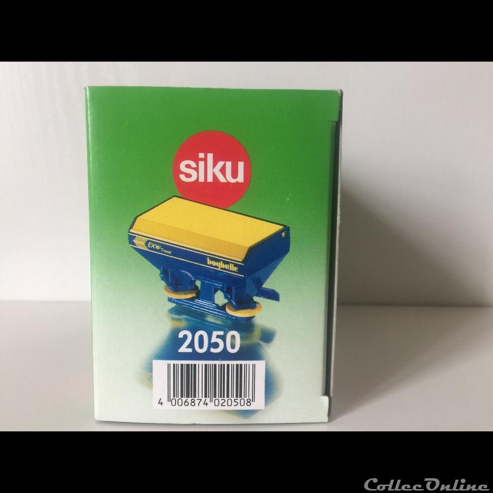 modeles reduits vehicules agricoles siku 2050a semoir bogballe exw trend x