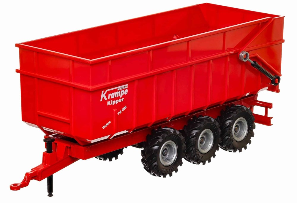 Siku 2966B - Remorque Krampe Kipper Tridem TW 800 - X modeles reduits vehicules agricoles siku 2966b remorque krampe kipper tridem tw 800 x