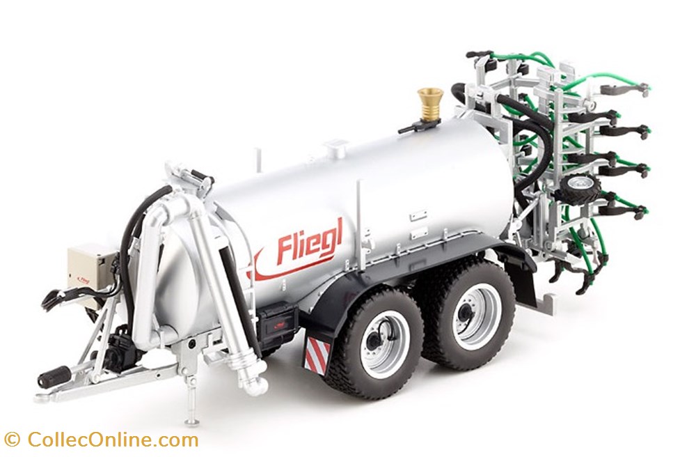 Wiking 7338 - Tonne à lisier Fliegl VFW 18000 Profiline + enfouisseur modeles reduits vehicules agricoles wiking 7338 tonne a lisier fliegl vfw 18000 profiline enfouisseur