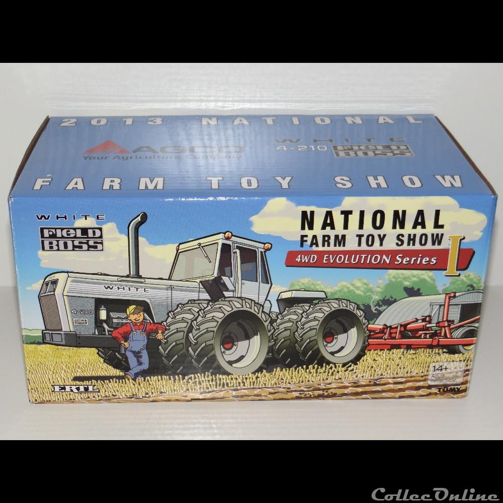 modeles reduits vehicules agricoles steiger ertl 16233a white field boss 4 210 ntfs 2013 oui