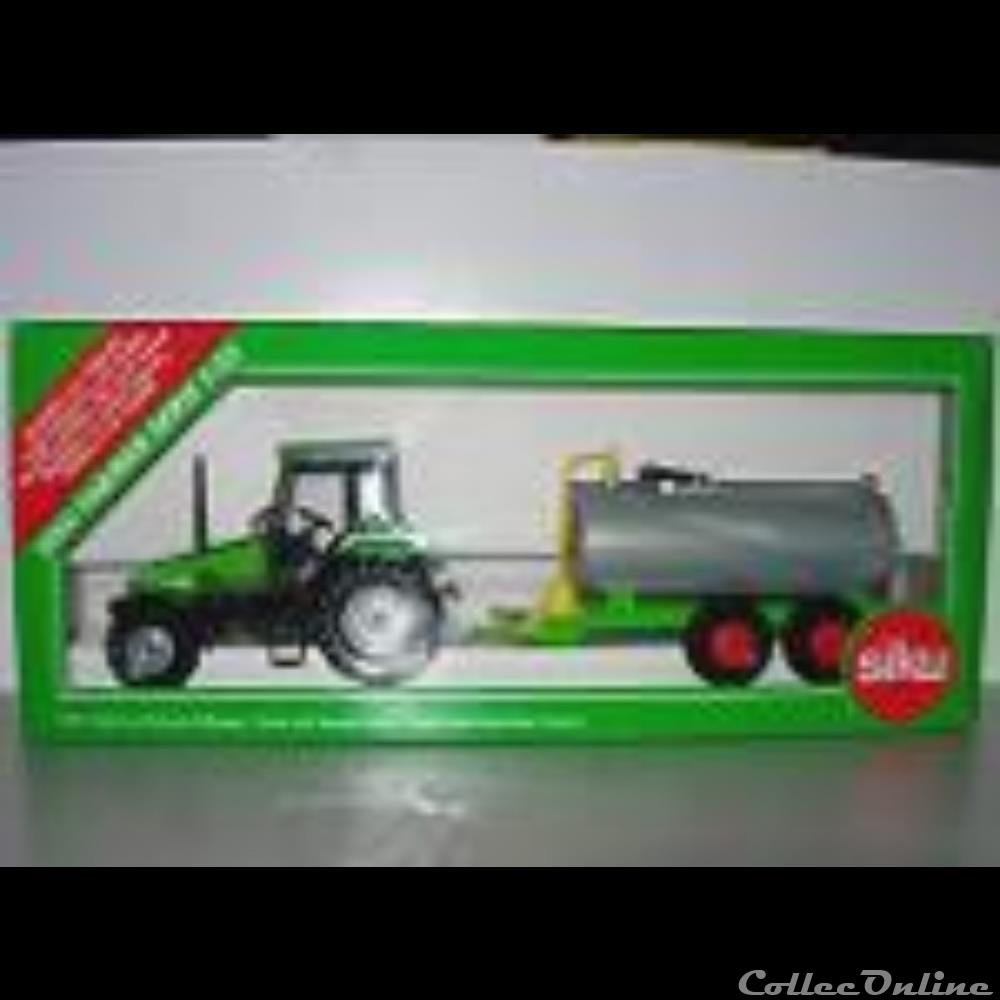 Siku 3752 - Deutz Fahr AgroXtra 6.07 et citerne - X modeles reduits vehicules agricoles siku 3752 deutz fahr agroxtra 6 07 et citerne x