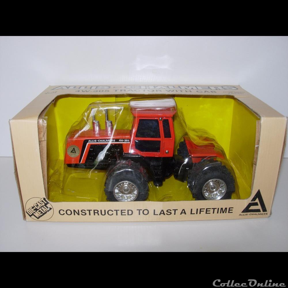 modele reduit vehicule agricole ertl 1225e allis chalmers 4w 305 oui