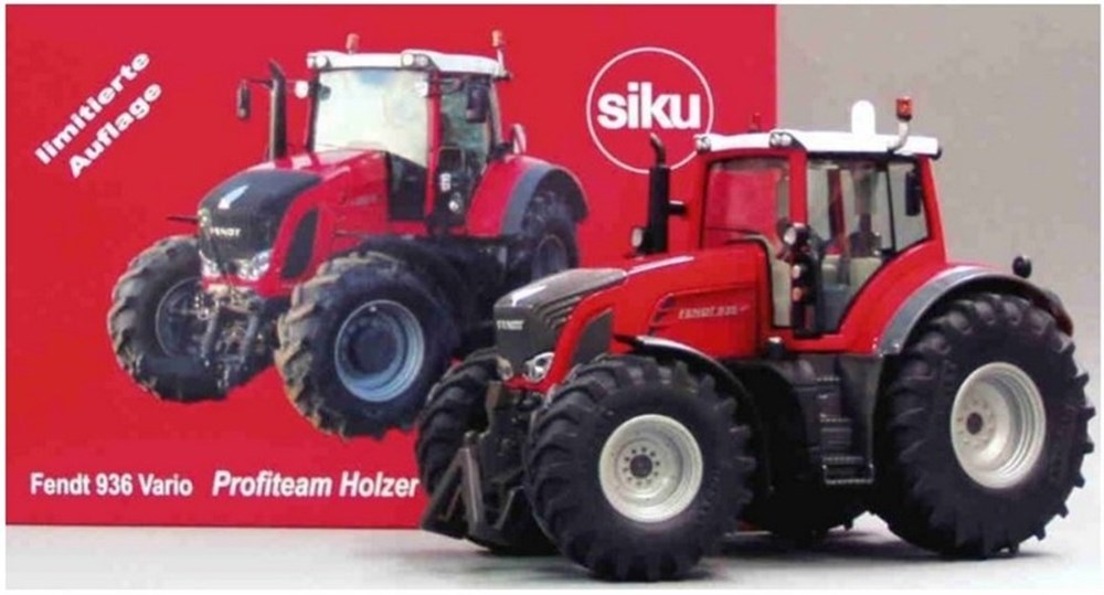 Siku WT016 - Tracteur Fendt 936 Vario Profiteam Holzer - OUI - X modeles reduits vehicules agricoles siku wt016 tracteur fendt 936 vario profiteam holzer oui x