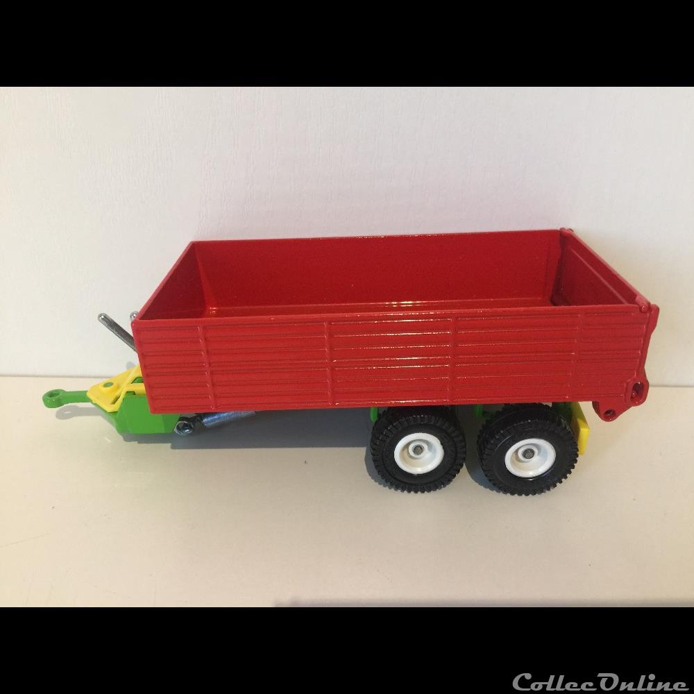 Siku 2552A - Remorque double essieux - X 4 modeles reduits vehicules agricoles autre siku 2552a remorque double essieux x