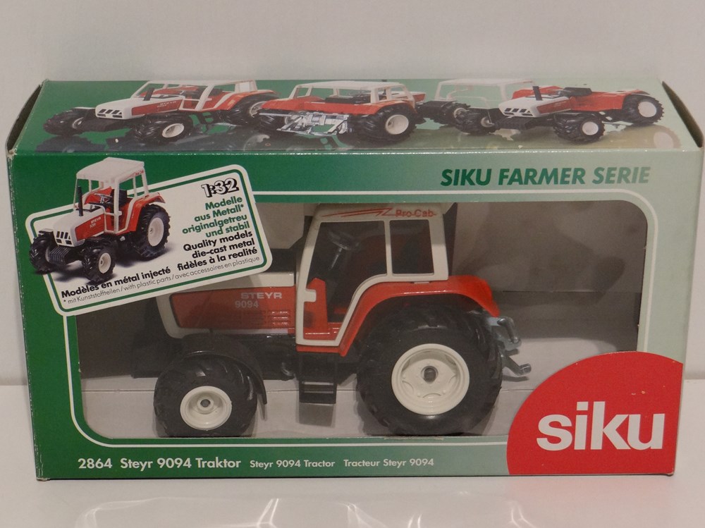 09/2024 - Siku 2864B - Tracteur Steyr 9094 Pro Cab - X modeles reduits vehicules agricoles 09 2024 siku 2864b tracteur steyr 9094 pro cab x