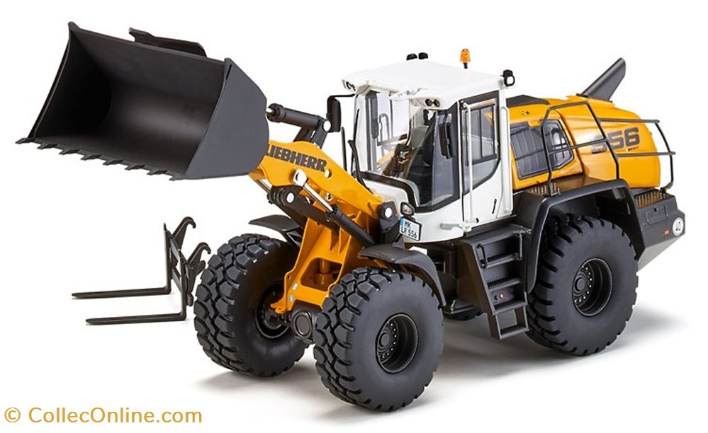 Wiking 7840 - Chargeur Liebherr L 556 modeles reduits vehicules agricoles wiking 7840 chargeur liebherr l 556