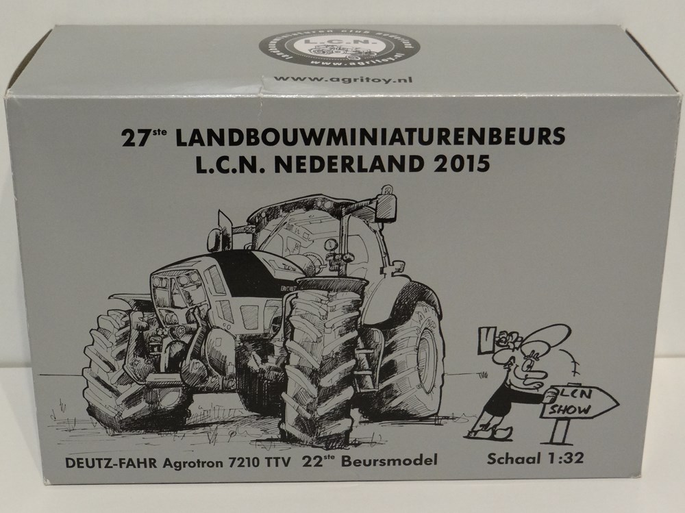06/2025 - Siku LCN15 - Tracteur Deutz-Fahr Agritron 7210 TTV - OK modeles reduits vehicules agricoles 06 2025 siku lcn15 tracteur deutz fahr agritron 7210 ttv ok