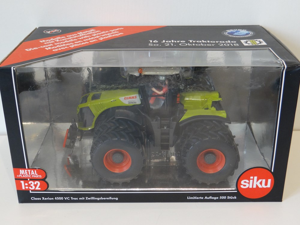 03/2025 - Siku ES080 - Tracteur Claas Xerion 4500 VC Trac - X modeles reduits vehicules agricoles 03 2025 siku es080 tracteur claas xerion 4500 vc trac x