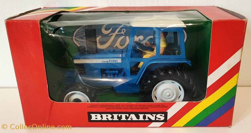 modeles reduits vehicules agricoles renault britains 09523 1 32 ford tw 20 ok
