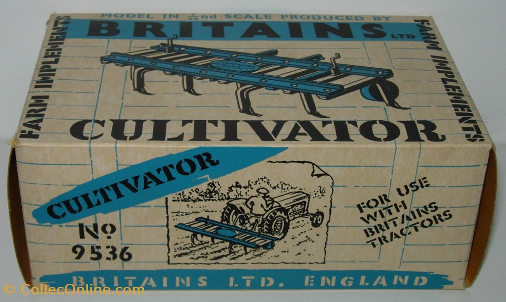 Britains 09536B - 1/32 - Cultivateur à dents - Ok modeles reduits vehicules agricoles britains 09536b 1 32 cultivateur a dents ok
